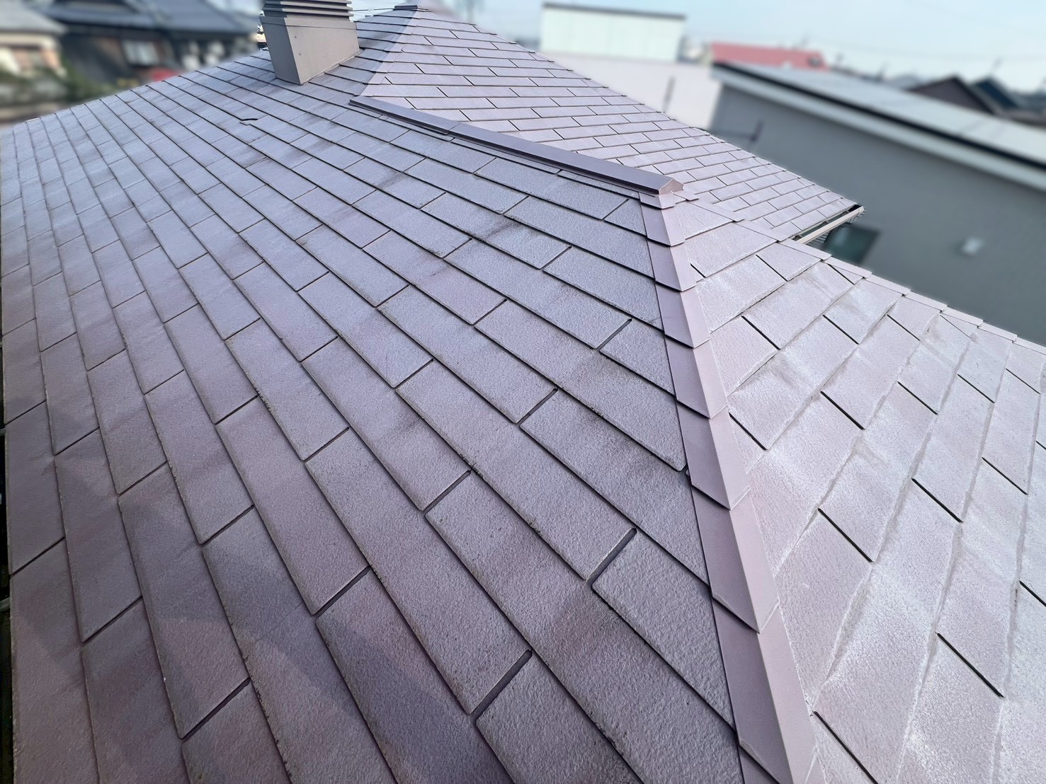 恵那市にて住宅のスレート屋根に太陽光パネルを設置　事前の瓦補修で安心の発電生活へ