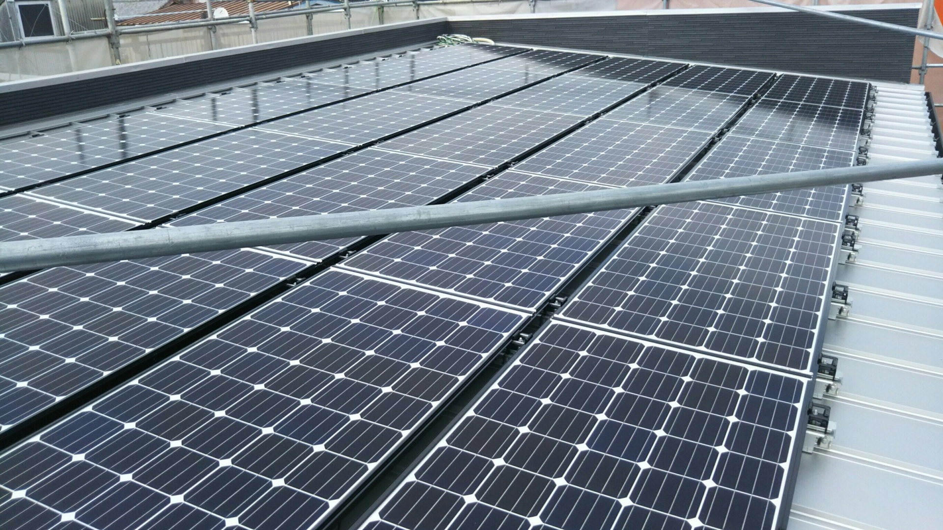 多治見市で住宅の建て替えを機に太陽光発電システムを設置しました