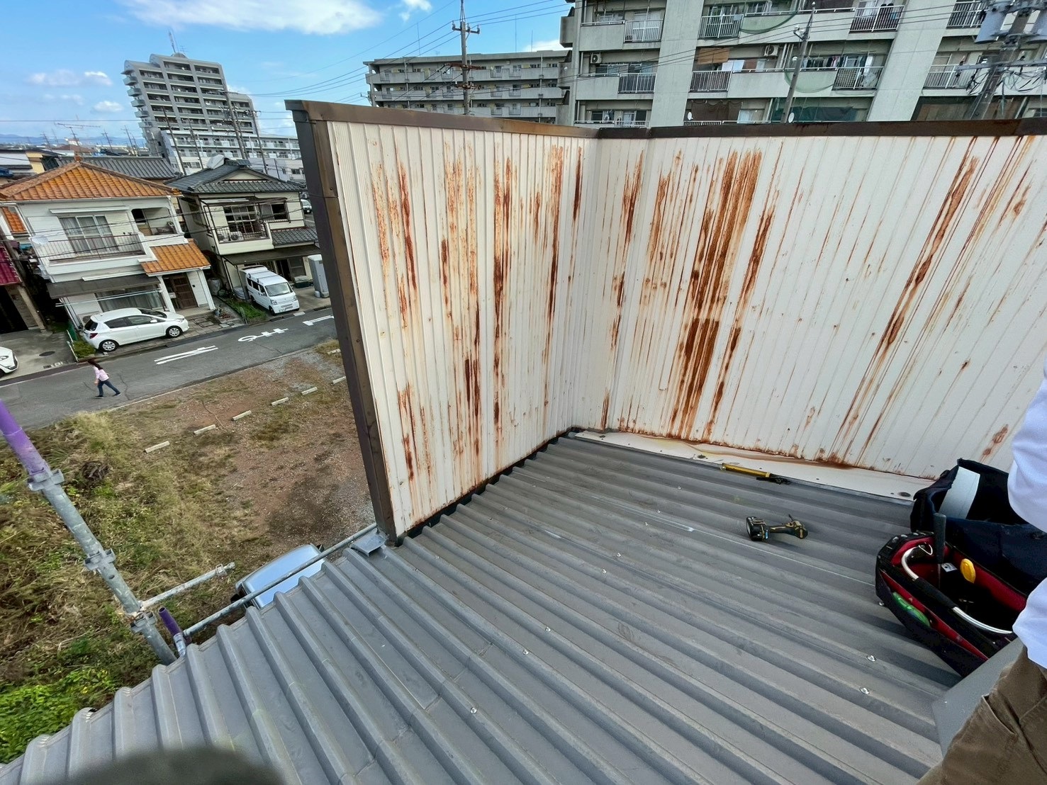 谷樋カバー工法1