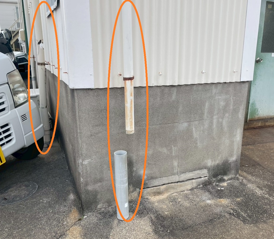 竪樋補修1