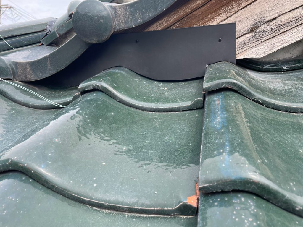 水切り板金設置