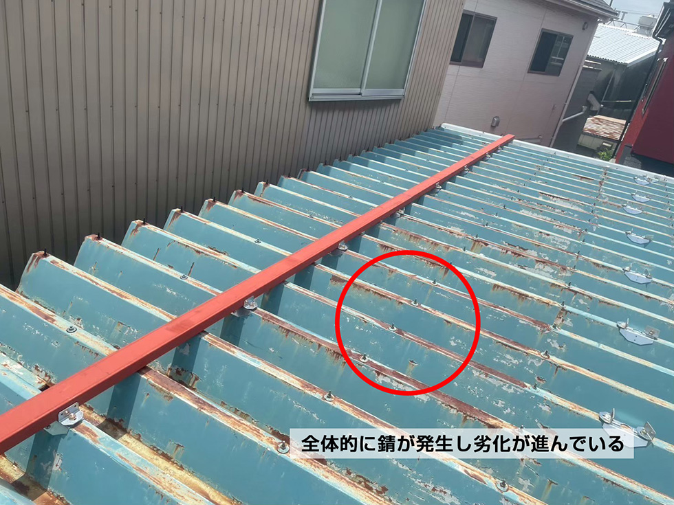 錆など